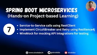 Spring Boot MicroServices Course : RestClient with Resilience4j Patterns Applied