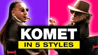 KOMET von @Apache207  & @UdoLindenberg  in 5 Styles | STYLE SWAP