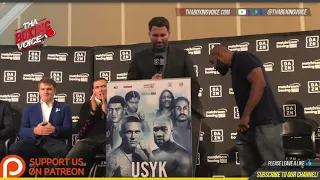 🔴USYK VS WITHERSPOON FIRST MEETING, FINAL PRESS CONFERENCE IN CHICAGO❗️