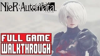 Nier Automata Full Game Walkthrough Part 1 Route A (PS4 Pro) - No Commentary