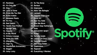 40 TOP HITS LAGU BARAT FULL LYRICS - SPOTIFY PLAYLIST 2021  - 40 TOP HITS LAGU BARAT