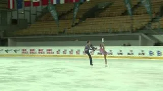 14 A. VASILIEVA / Y. SHEVCHUK (RUS) - ISU JGP Austria 2011 Junior Pairs Free Skating