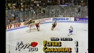 Flyers vs. Montreal 1989 playoffs