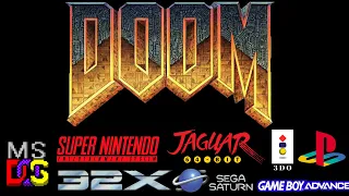 DOOM - DOS vs SNES vs 32x vs Jaguar vs 3DO vs PS1 vs Saturn vs GBA