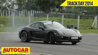 Autocar Trackday 2014 With Narain Karthikeyan | Porsche Cayman S | Autocar India
