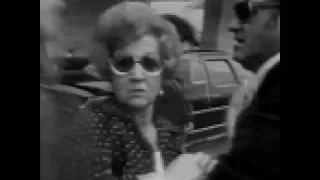 WGN Channel 9 - NewsNine - [Partial] Coverage of Sam Giancana Funeral (1975)