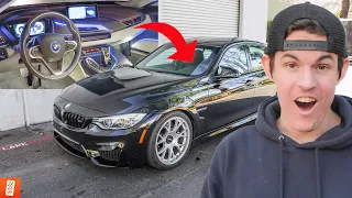 We gave our F80 M3 a SUPERCAR INTERIOR and it Looks Incredible!! (Part 4)