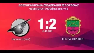 ВОРОНЫ(Сумы) - ФБК  ЗАПОРОЖЬЕ (2 период 0:0)