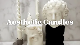 Soy Wax Decorative Candles | Boowan Nicole unboxing | Wicking, pouring & demoulding