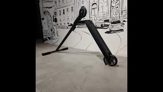 Трюковый самокат "Scooter - YEZZ street". Трюковой. Тэшка. Т-образный руль. Красный.