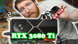 How To Make An RTX 3080 Ti Slower Than A GT 710