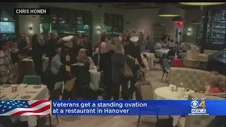 WATCH: Veterans  At Hanover Restaurant Receive A Standing Ovation From Other Diners