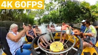 Busch Gardens Congo River Rapids (4K Front Seat POV)- Busch Gardens Tampa, Tampa, FL