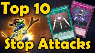 Top 10 Cards that Stop Attacks in Yugioh