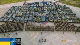 Most of 4,466 Armored Strykers Used by US and Hundreds Troops Arrive in Ukraine