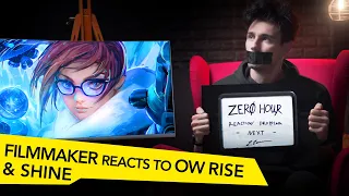 FILMMAKER REACTS TO OVERWATCH RISE AND SHINE CINEMATIC!