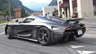 Hypercars Leaving Car Meet! Regera, Zenvo TSR-S, Huayra, F12 tdf & More!