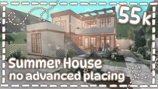 Bloxburg Build || Summer Family House [no advanced placing] 55k