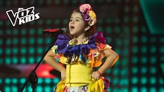 Ellie canta El Pescador - Audiciones a ciegas | La Voz Kids Colombia 2018