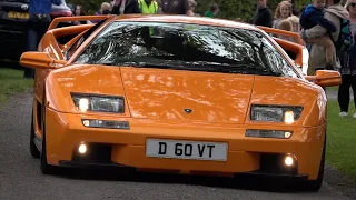 Modified Cars and Supercars GO CRAZY Leaving a Car Show (Sports Cars in the Park 2024 - Part 1/2)!!!