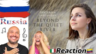 Ekaterina Shelehova - Beyond the Quiet River ♬ Reaction and Analysis 🇮🇹Italian And Colombian🇨🇴