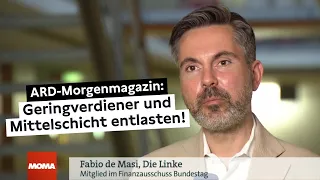 ARD-Morgenmagazin: Wir müssen kleine und mittlere Einkommen entlasten und nicht die hohen!