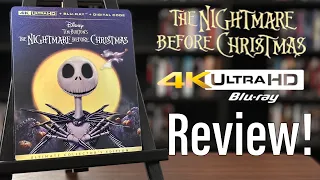 The Nightmare Before Christmas (1993) 4K UHD Blu-ray Review!
