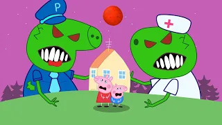 Zombie Invasion 🧟‍♂️ Zombies Appear At The Forest, Please Save Peppa🧟‍♀️ | Peppa Pig Funny Animation