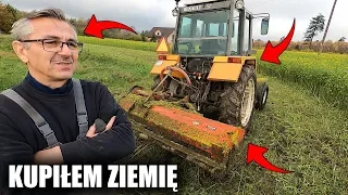 Mulczowanie Gorczycy 2019 ☆Pan Irek Kupił Ziemię ☆Vlog z Sąsiadem