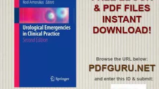 Urological Emergencies In Clinical Practice