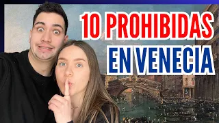 😅 10 Cosas PROHIBIDAS En VENECIA || VLOG 2 Italia 🇮🇹