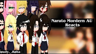 Naruto Mordern AU Reacts (Canon Ships) (Naruto) (1/1) (Spelling Mistakes) (Read Description)