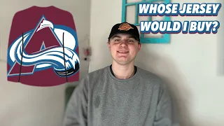 Whose NHL jersey would I buy, and why? Colorado Avalanche Edition