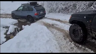 Best 4X4 Extreme Off Road / BMW xDrive vs Jeep Grand Cherokee vs Defender vs Jeep Cherokee