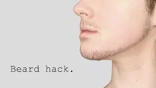 ftm: Beard hack (EVEN PRE-T!).