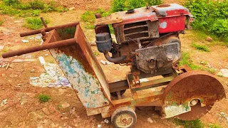 Restoration Old Concrete Cutters Left Behind For Many Years // Restore and Repair Construction Tool