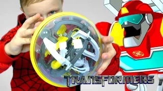 ТРАНСФОРМЕРЫ Автоботы и Мыльные Пузыри Развивающие Игрушки Головоломка Развлечение для детей