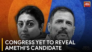 Rahul Vs Smriti 2.0 In Amethi? Congress Keeps The Suspense Ahead Of 2024 Elections | India Today