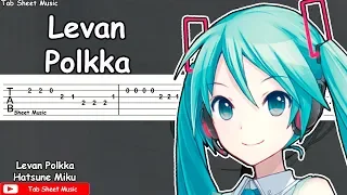 Hatsune Miku - Levan Polkka Guitar Tutorial