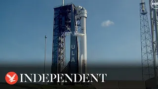 Live: Boeing launches its first-ever crew of humans into space