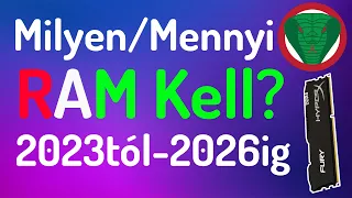 Milyen RAM-ot vegyek 2024-ben? I Hosszútávra! DDR4 vs DDR5?  8gb vs 16gb ram?