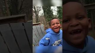 Little boy finds out he’s been adopted ❤️