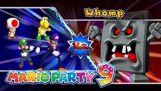 Mario Party 9 - Boss Rush // Waluigi, Koopa Troopa, Luigi, Toad [Master Difficulty]