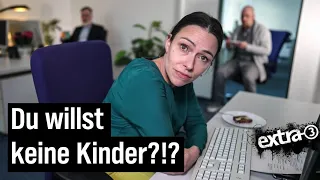 Frauen ohne Kinderwunsch: Ausgegrenzt und gemobbt | extra 3 | NDR