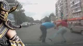 Драки на дорогах Fights on the roads