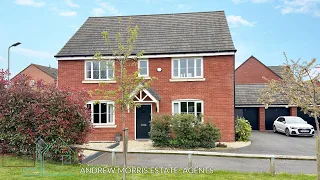A tour of this detached, 4-bed family home for sale in the east Herefordshire village of Whitestone