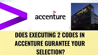 DOES EXECUTING 2 CODES IN ACCENTURE CODING ROUND GURANTEE YOUR SELECTION?| SOP ACADEMY