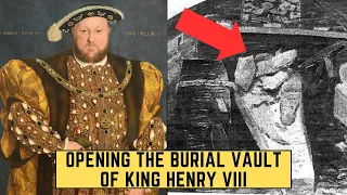 Opening The Burial Vault Of King Henry VIII