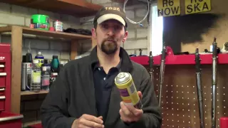 Delboy's Garage, Motorcycle Oil Filter trick..!
