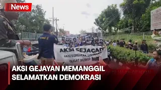 Aksi Gejayan Memanggil Selamatkan Demokrasi di D. I. Yogyakarta - Indonesia Memilih 13/02